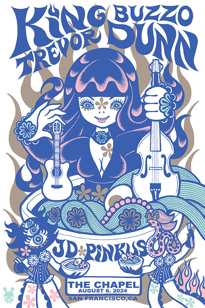 KING BUZZO & TREVOR DUNN / JD PINKUS - SF 2024 by Junko Mizuno