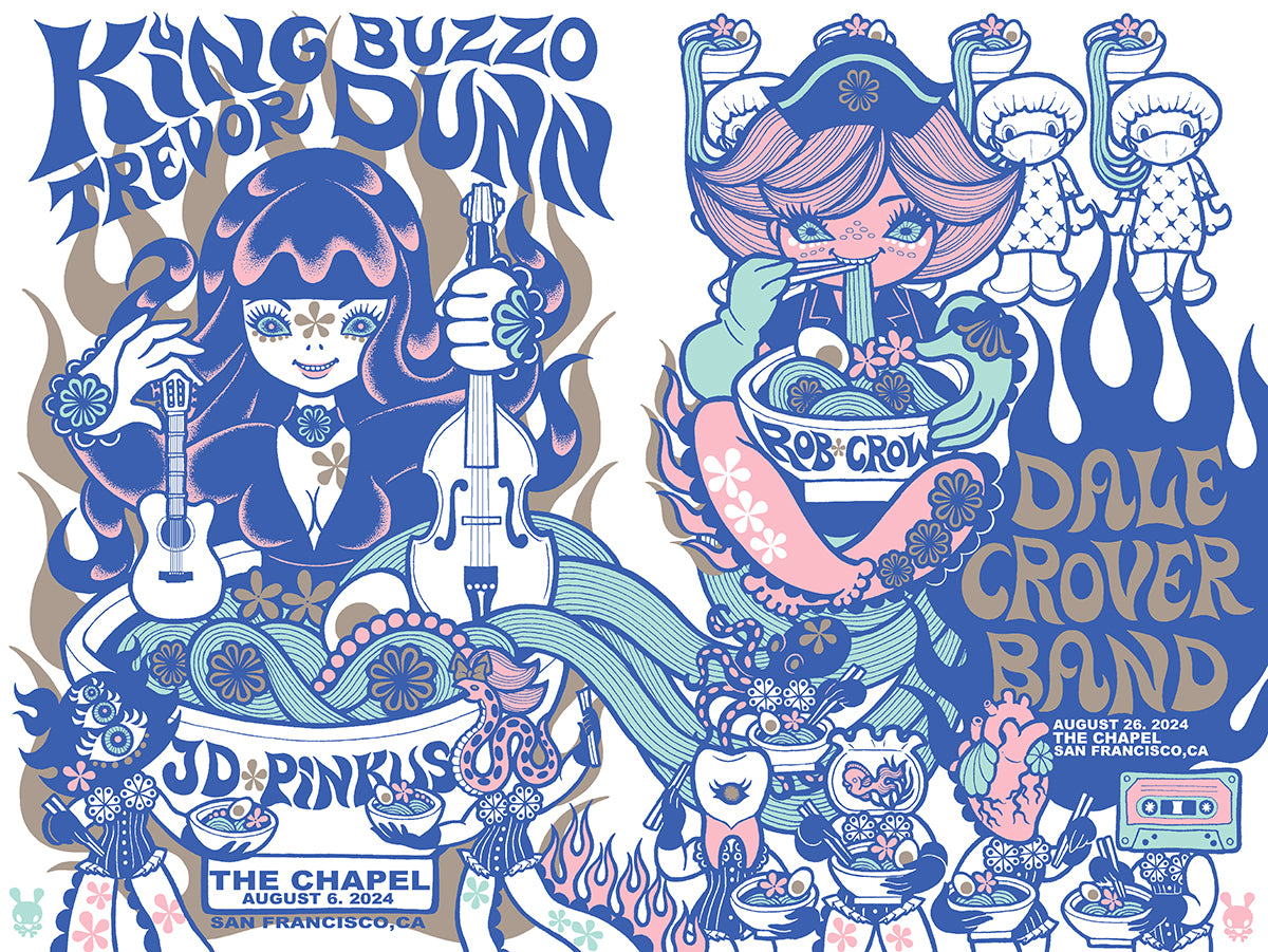 KING DUNN / DALE CROVER BAND - SF 2024 by Junko Mizuno (uncut)