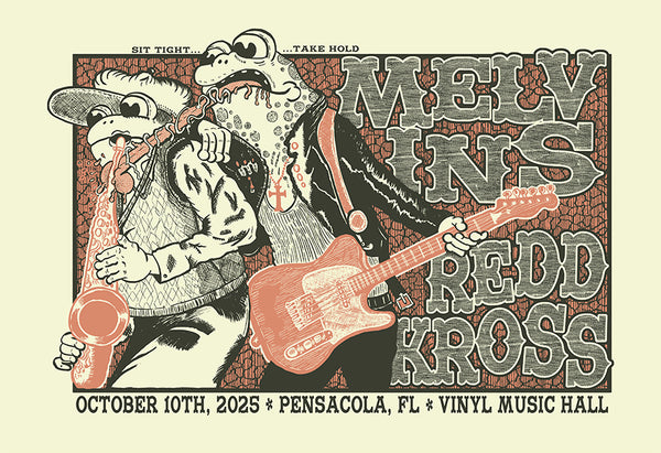 Melvins Redd Kross Pensacola 2025 Reid Chancellor | Secret Serpents