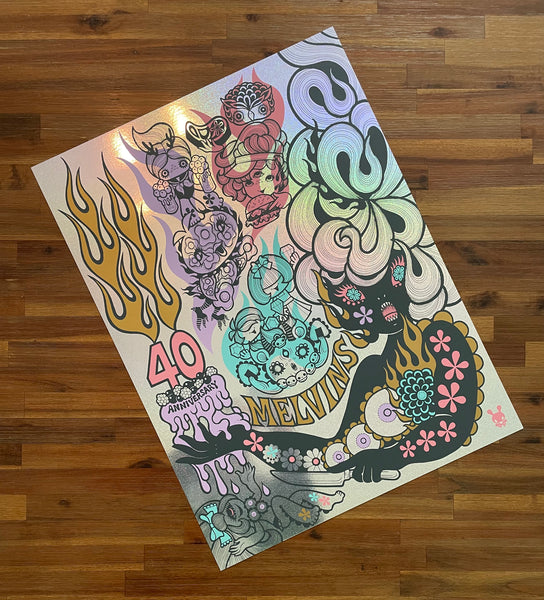 Melvins 40th Anniversary 2023 Junko Mizuno | Secret Serpents