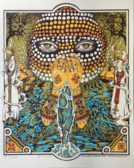 PISSING IN A RIVER - art print by Alan Forbes & Caitlin Mattisson