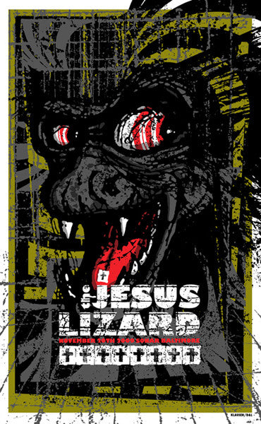 The Jesus Lizard Baltimore 2009 Brad Klausen | Secret Serpents