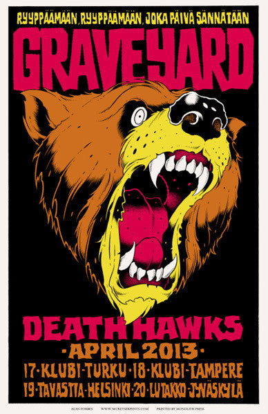 GRAVEYARD - tour 2013 by Alan Forbes
