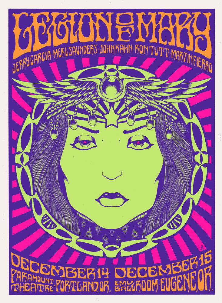 LEGION OF MARY - Portland / Eugene 1974 by Alan Forbes