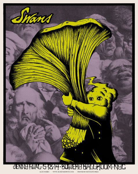 SWANS - New York 2014 by Alan Forbes