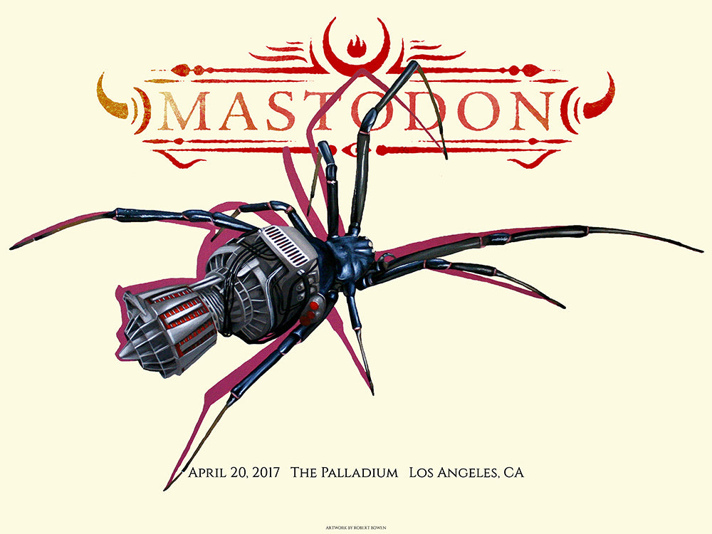 MASTODON - Los Angeles 2017 by Robert Bowen