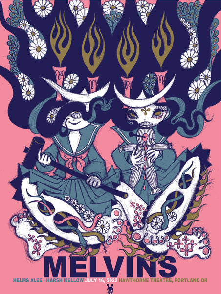 Melvins Helms Alee Harsh Mellow Portland 2022 Junko Mizuno