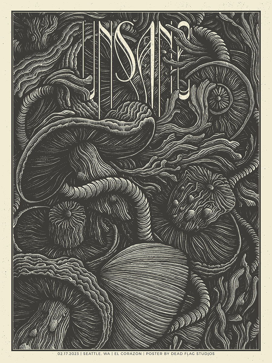 UNSANE - Seattle 2023 by Dead Flag Studios