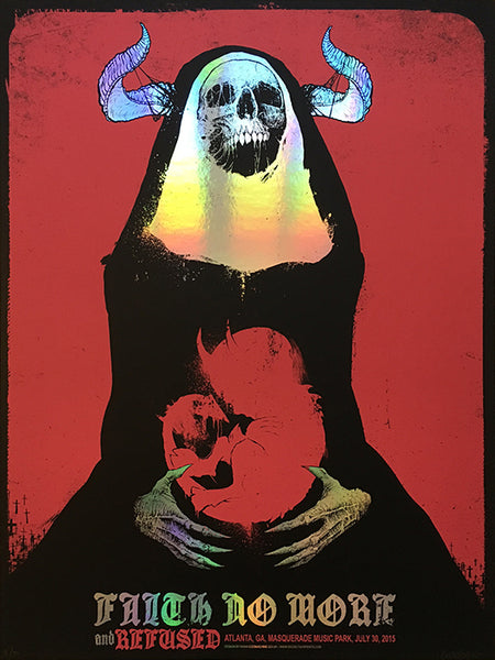 Faith No More Refused Atlanta 2015 Godmachine | Secret Serpents
