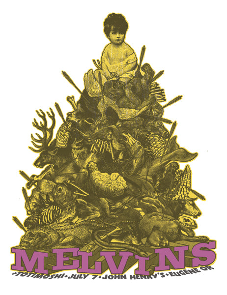 MELVINS - Eugene 2010 by Mike King