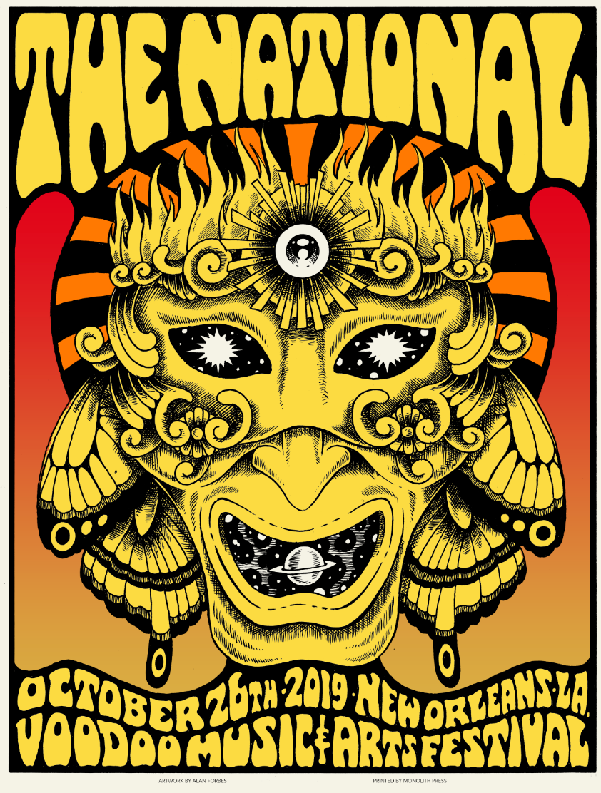 THE NATIONAL - New Orleans 2019 by Alan Forbes