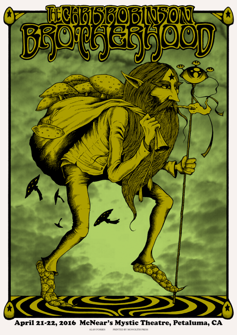 THE CHRIS ROBINSON BROTHERHOOD - Petaluma 2016 by Alan Forbes