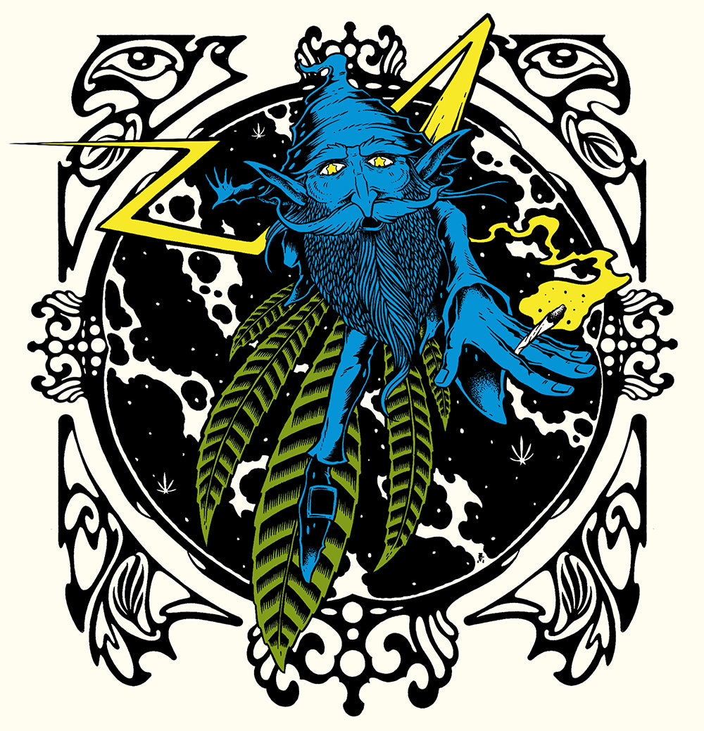 SURFER - 2020 art print by Alan Forbes