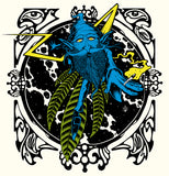 SURFER - 2020 art print by Alan Forbes