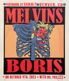 MELVINS / BORIS - Denver 2023 by Reid Chancellor