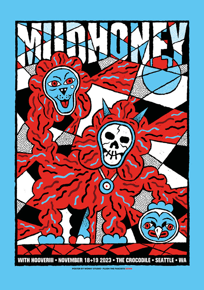 MUDHONEY - Seattle 2023 by Wonky Studio