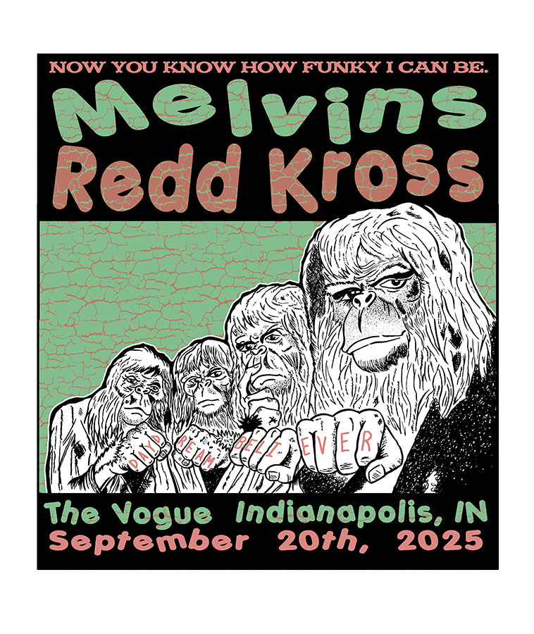 MELVINS / REDD KROSS - Indianapolis, IN 2025 by Reid Chancellor