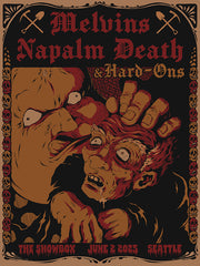 MELVINS / NAPALM DEATH - Seattle 2025 by Big Baboli
