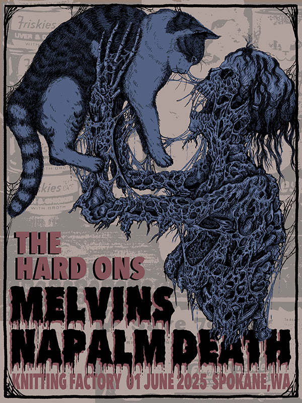MELVINS / NAPALM DEATH - Spokane 2025 by Big Baboli