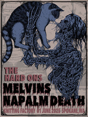 MELVINS / NAPALM DEATH - Spokane 2025 by Big Baboli