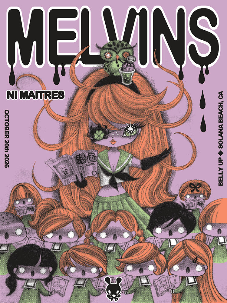 MELVINS - Solana Beach, CA 2026 by Junko Mizuno