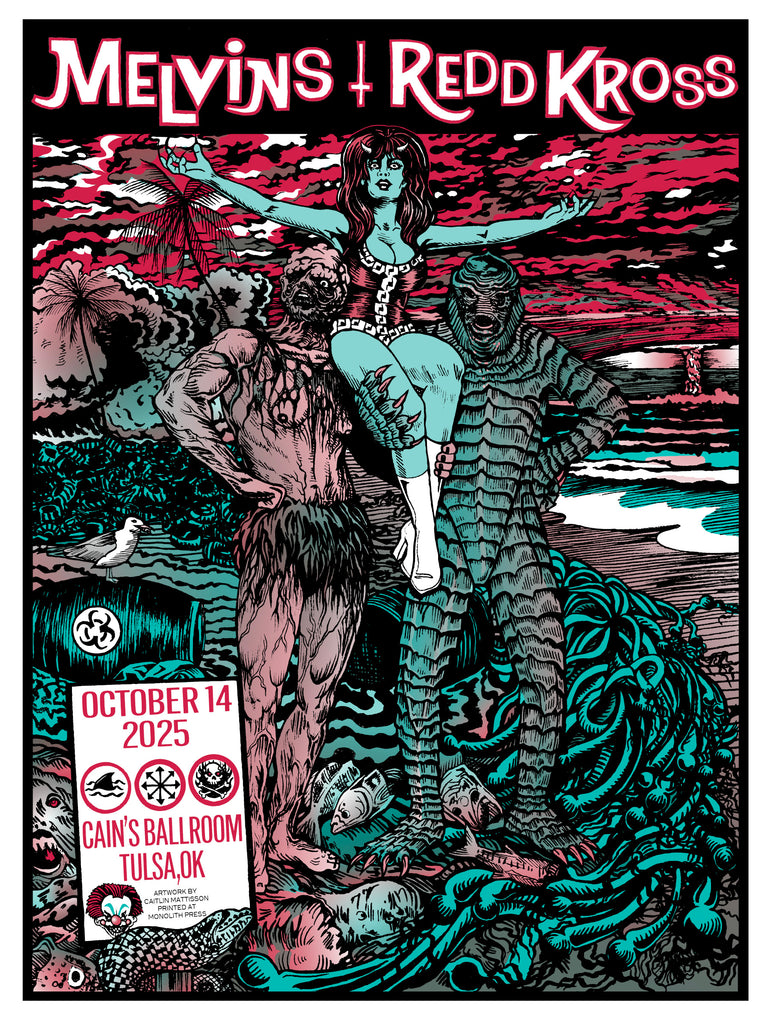 MELVINS / REDD KROSS - Tulsa 2025 by Caitlin Mattisson