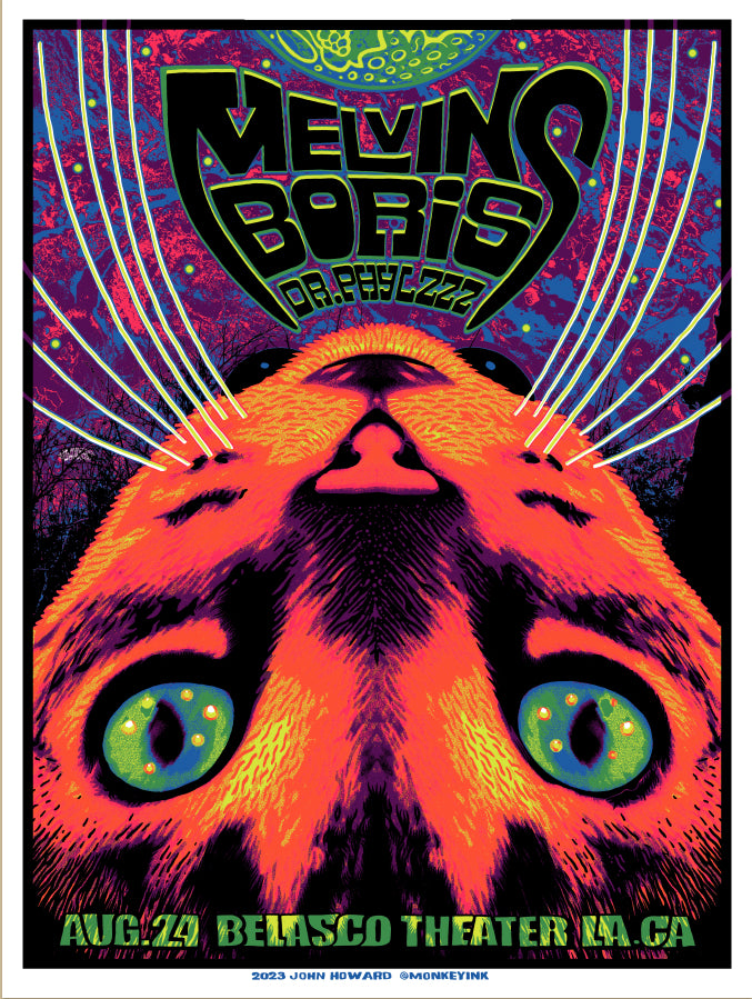 MELVINS / BORIS - Los Angeles 2023 by John Howard