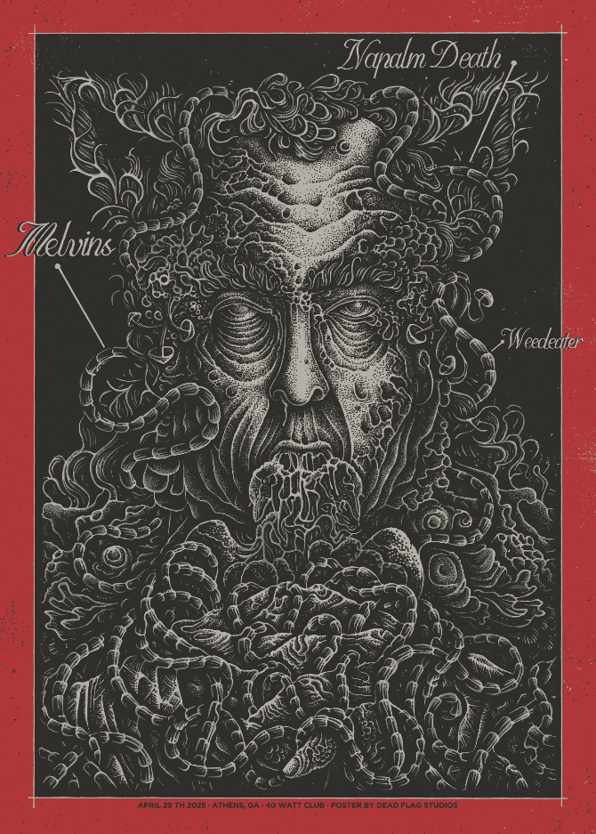 MELVINS / NAPALM DEATH - Athens 2025 by Dead Flag Studios