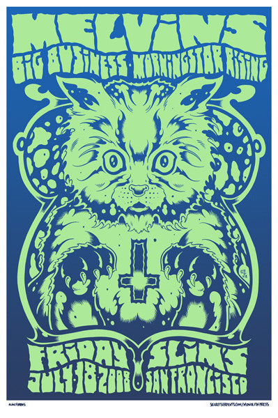 MELVINS - San Francisco 2008 by Alan Forbes