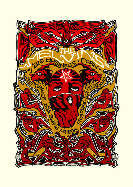 MELVINS - Fribourg 2008 by Alan Forbes & Malleus