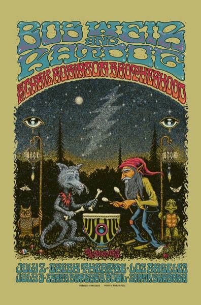 BOB WEIR AND RATDOG / CRB - Los Angeles 2014 by Alan Forbes & Marq Spusta