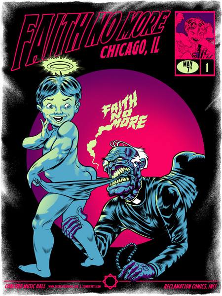 FAITH NO MORE - Chicago 2015 by Zombie Yeti
