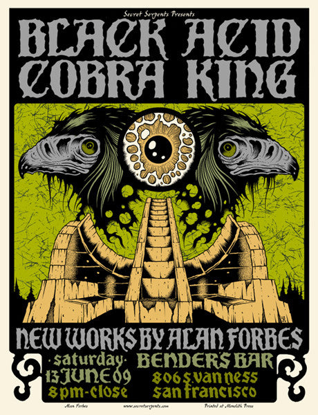 BLACK COBRA / ACID KING - San Francisco 2009 by Alan Forbes