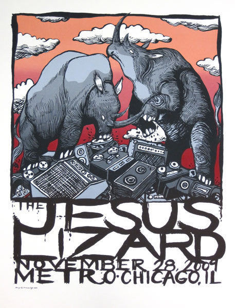 THE JESUS LIZARD - Chicago 2009 by Diana Sudyka
