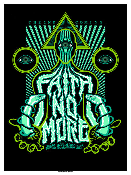 FAITH NO MORE - Latvia 2009 by Brad Klausen