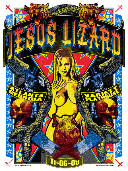The Jesus Lizard Atlanta 2009 Richie Goodtimes | Secret Serpents The Jesus Lizard Atlanta 2009 Richie Goodtimes | Secret Serpents