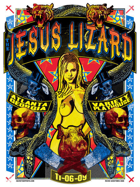 THE JESUS LIZARD - Atlanta 2009 by Richie Goodtimes