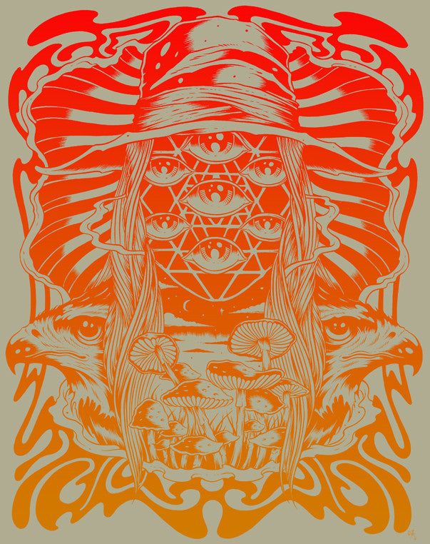 THEN THERE NOW - 2010 art print by Alan Forbes