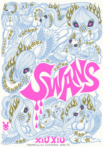 SWANS - Austin 2012 by Junko Mizuno