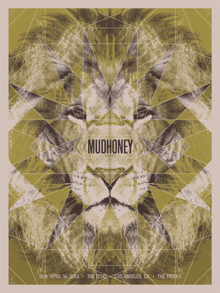 MUDHONEY - Los Angeles 2013 by Anonymous Ink