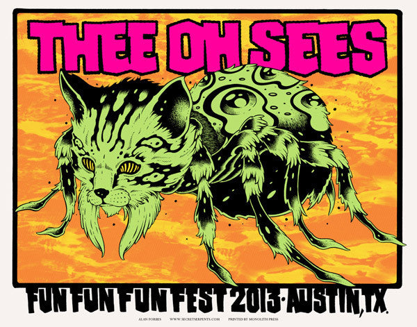 THEE OH SEES - Austin 2013 by Alan Forbes