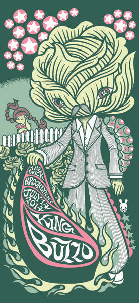 KING BUZZO - Brooklyn 2014 by Junko Mizuno