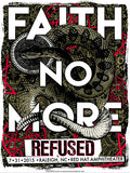 FAITH NO MORE / REFUSED - Raleigh 2015 by Jared Connor