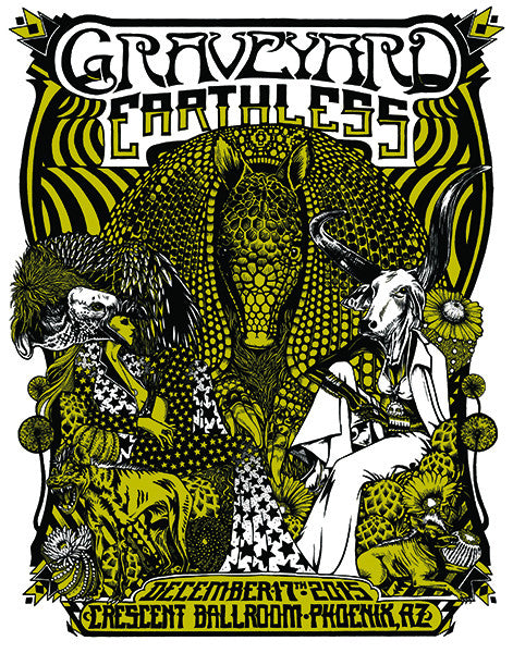 GRAVEYARD / EARTHLESS - Phoenix 2015 by Caitlin Mattisson