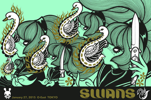SWANS - Tokyo 2015 by Junko Mizuno
