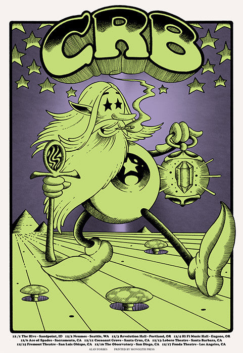 THE CHRIS ROBINSON BROTHERHOOD - Dec Tour 2016 (12/1/16 - 12/17/16) by Alan Forbes - LAST COPY