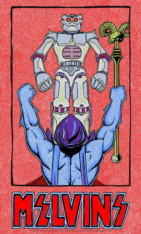 MELVINS - Knoxville, TN 2017 by FugScreens