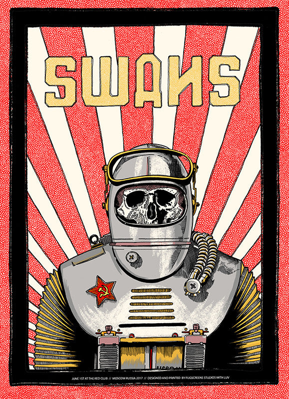 SWANS - Moscow 2017 by FugScreens