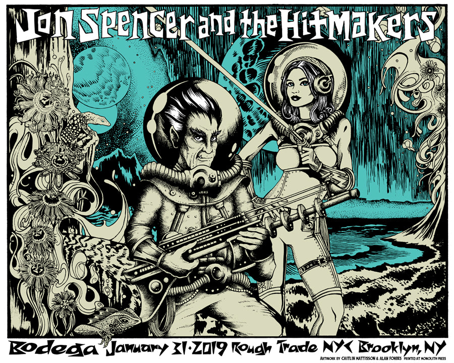 JON SPENCER & THE HITMAKERS - Brooklyn 2019 by Alan Forbes & Caitlin Mattisson