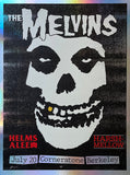 MELVINS - Berkeley 2022 by Justin McNeal - glow in the dark